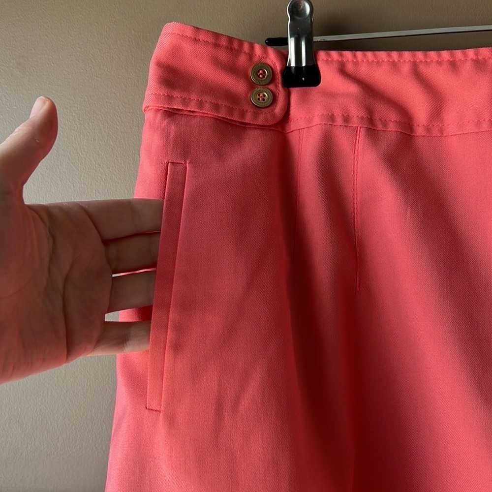 Vintage SPORT HALEY Coral Golf Skort with Pockets Size 14 - Picture 3 of 10